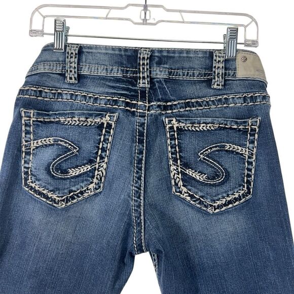 Silver jeans SUKI MID CAPRI W30/L22½ L43910SAI356 - Picture 3 of 16